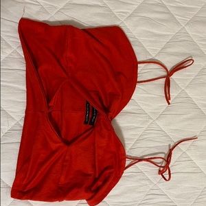 Red Urban Outfitters Top